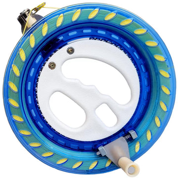 Kaiciuss 7.2 Inch Kite Reel Winder With Line, Kite String Reel For Kids & Adults, Easy To Use Kite String And Spool, It Comes With Durable Kite Thread And Connector (Dark Blue)