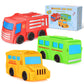 No Hole Bath Toys For Babies And Toddlers, Car Bath Toys For Infant Kids 1-3, Beach Pool Bathtub Toys For Kids, Baby Bath Toys 1