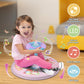 Perryhome Unicorn Twist Sit And Spin Toys For Toddlers 18+ Months, 360° Spin Twister Twist With 4 Game Modes Led Light And Built-In Bgm, Christmas & Birthday Gift Ideas For Kids Girls 18+ Months