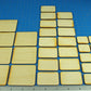 Litko Miniature Base Set | Compatible With Flames Of War | Small 1X1.25 | Medium 1.25X2 | Large 2X2.5 Inch | Laser-Cut 3Mm Plywo