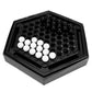 Chess Sets Board Game - Abalone Family Strategy Game for mature-themed  Desktop Home Marble Chess Game Set for Intellectual Development  Table Games & Party Fun
