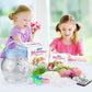 Diy Light-Up Mermaid Terrarium Kit For Kids,3 Light Modes Mermaid Toys & Activities Kits Presents,Arts & Crafts Mermaid Gifts Fo