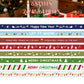 MATEPLUS 24Pcs Christmas Silicone Bracelets Xmas Rubber Wristbands for Family Holiday Party Favors Supplies for Kids Adults,Chri