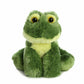Aurora® Adorable Mini Flopsie™ Frolick Frog Stuffed Animal - Playful Ease - Timeless Companions - Green 8 Inches