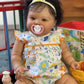 Kokomandy Black African American Reborn Toddler Baby Doll Girl 24 Inch Cute Silicone Reborn Baby That Look Real Alive Soft Body