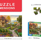 Springbok'S 500 Piece Jigsaw Puzzle Vineyard Retreat - Made In Usa
