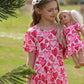 Bow Dream Girl Dress Pink Heart Unicorn With Matching American Girl Doll Clothes Accessories Size 130