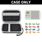 Case Compatible With Giiker Super Blocks Puzzle Game, Super Slide Brain Teaser Puzzle Holder, Organizer Storage Bag For Electronic Brain Game Console & Puzzles For Kids Boys And Girls -Box Only-Black