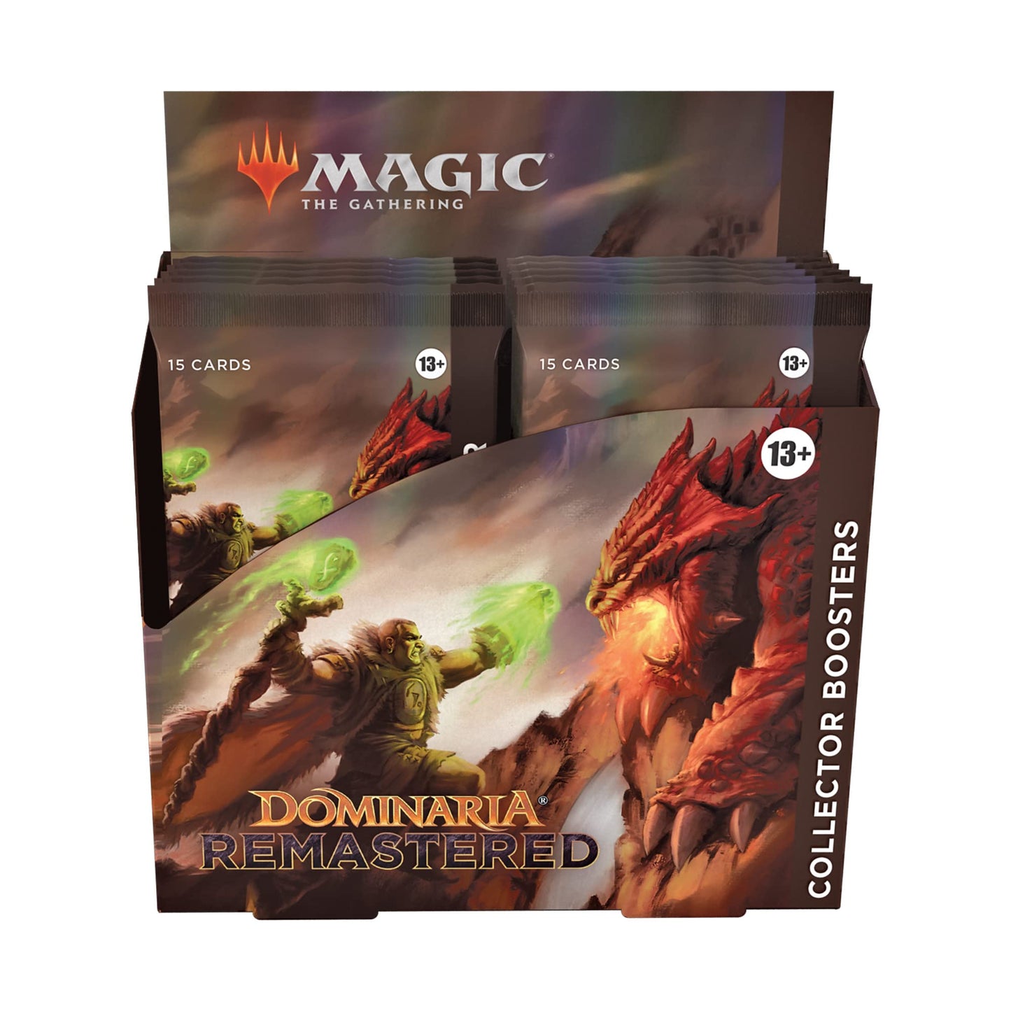 Magic: The Gathering Dominaria Remastered Collector Booster Box |12 Count (Pack Of 1)