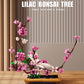 dOvOb Lilac Bonsai Plant Building Blocks Set, 974 Pieces, Large Multicolor Plastic Model Toys for Home or Office Display