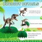 DTOFOOT 10 Pcs Dinosaur Party Decorations, Dinosaur Birthday Decorations Dinosaur Centerpieces for Birthday Party 3D Dino Honeyc