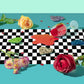 Irenare Car Birthday Party Supplies Racing Decorations 50S Party Tablecloth Racetrack Table Runner Table Covers For Kids Boy Car Theme Birthday Decor, 54 X 108 Inch(Cyan,3 Sheets)