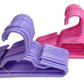 12 Pink And 12 Lavender Plastic Hangers For 18 Inch Dolls Fits 18 Inch Doll Clothes
