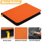 Trading Card Binder 9 Pocket  GERMUN PU Cover Card Binder for 360 Cards  enhanced Trading Card Holder Folders  Double Sided Pocket Card Album for MTG  TCG (Orange)