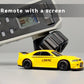 Captainrc Ldarc 1: 64 Mini Sports Car 4Ch 2.4Ghz Remote Control Full Scale Rtr Kit With Portable Storage Bag (R02-Yellow)