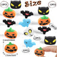 FOIMAS 80pcs Halloween Erasers,Pumpkin Ghost Skull Rubber Erasers for Halloween Trick or Treat Goodie Bag Filler