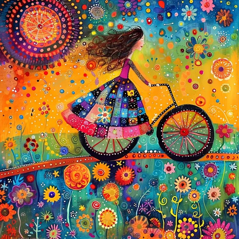 Tulip N Turtle Wheel Of Joy Diy Acrylic Paint By Number Kit For Adults Beginner Canvas Painting By Number Acrylic Painting. Wal
