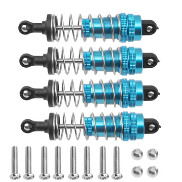 4Pack Vgoohobby 144001 Shock Absorber Damper Suspension Shocks Upgrade Parts Compatible with WLtoys 144001 124018 124019 1/14 RC