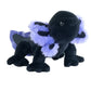 Wild Republic Pocketkins Eco Axolotl Black, Stuffed Animal, 5 Inches, Plush Toy, Made From Recycled Materials, Eco Friendly