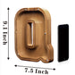 Aorcmitn Large Wooden Letter Coin Personalized Piggy Bank For Boys Girls Kids Toddler Adults Money Bank Best Gift For Friends (9