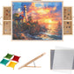 1500 Piece 2-in-1 Tilting & Rotating Puzzle Board with Drawers,Adjustable 5 Angle Jigsaw Puzzle Board with Cover & 4 Puzzle Sort