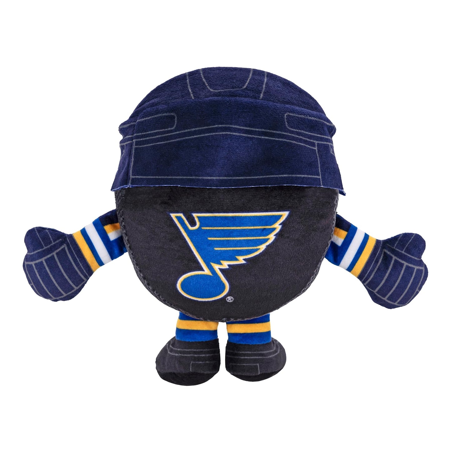 Bleacher Creatures St. Louis Blues 8'' Nhl Kuricha Hockey Puck Sitting Plush - Soft Chibi Inspired Plush