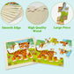 Wooden Puzzles For Toddlers 2-4, 9 Pieces Animal Jigsaw Puzzles For Kids Ages 3-5, Preschool Learning Activities, Learning & Educational Toys, Gifts For Boys, Girls