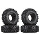 INJORA RC Tires 1.9inch 4Pcs RC Rubber Tyre Set Wheel Tires for 1:10 RC Crawler Axial SCX10 90046 SCX10 III AXI03007 Tamiya CC01