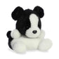 Aurora Adorable Palm Pals Brody Collie Stuffed Animal - Pocket-Sized Play - Collectable Fun - Black 5 Inches