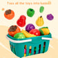 Bruvoalon Mini Play Kitchen Accessories Set - 200 Pcs, Green, ABS Cookware & Tableware for Kids, Learning Gift for Toddlers