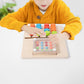 Merishopp Slide Puzzle Color Matching Preschool Educational For Ages 3+ Boys And Girls Single| Baby Learning Toy | Infant Activi