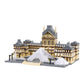 Geniteen Architecture Louvre Micro Building Blocks Set, 3377 PCS World Famous Architectural Model Educational Toys Building Bric