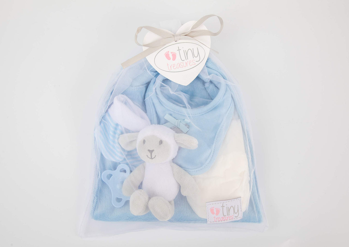 Tiny Treasures Baby Doll With Layette Set (Brown Hair) (Kk5354)