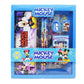 Movanspro Cartoon Printed Stationery Gift Set For Kids, 6 In 1 School Kit With Pencil Box, Colours, Pencil, Eraser, Scale, Sharp