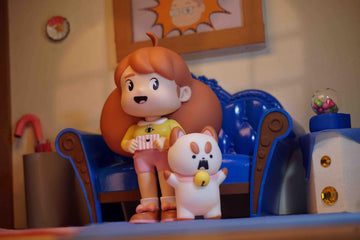 Youtooz Bee And Puppycat Vinyl Figurine Bee And Puppy Cat 12 Cm, Black