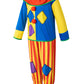 Yoroka 5Pcs Kids clown costume set Circus costume Boys and Girls Cosplay Costumes Quick Dress up for Clown(XL)
