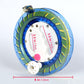 Simxkai Kite String Reel, Kite String Spool,Kite Line Winder, Come With Lock, 8In With1000 Feet Line (Blue)