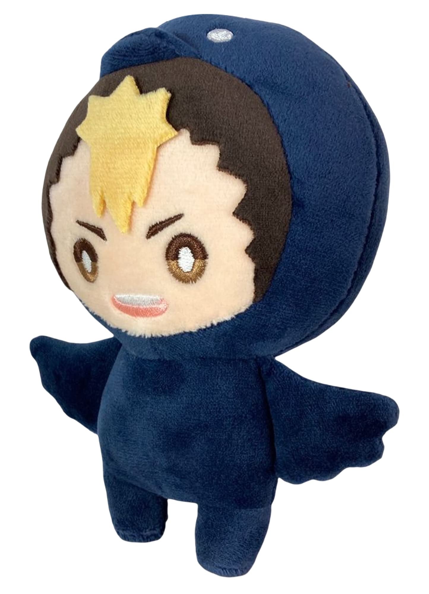 Great Eastern Entertainment Haikyu S4 Yu Nishinoya Crow Plush - Multi Color, Polyester Material