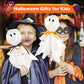 24Pack Halloween Party Favors for Kids, Halloween Classroom Gifts Giant Lollipop Gifts for Birthday Party with Gift Cards, Penci