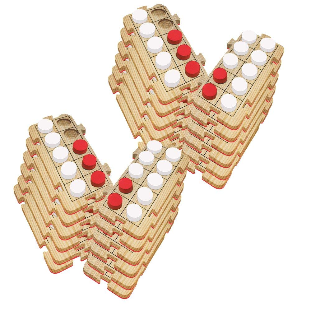 Learning Resources Foam RekenRods Ten-Frame Boards & Red/White Counters, Math Manipulatives for Kindergarten, Model 85233