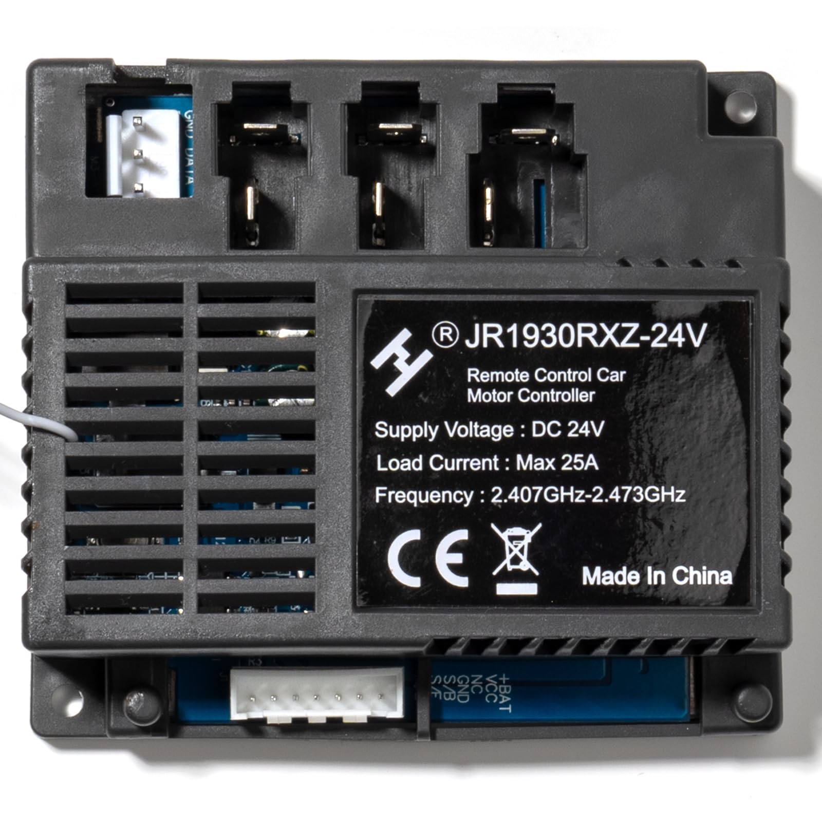 ToiCottage JR1930RXZ-24V Remote Control car Motor Controller,Control Box Powered Wheel Circuit Board Replacement Parts Receiver 