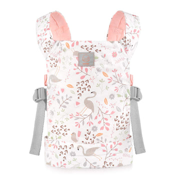 Gagaku Baby Doll Carrier Soft Cotton Stuffed Toy Carrier Doll Accessories For Kids - Pink (Flamingo)