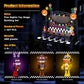 Five Nights Security Breach Stage Building Block Toy, Classic Horror Game Stage With Monster Building Set, Compatible With Lego,