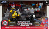 Jada Toys Transformers G1 Diorama Scene 2.75' 4-Pack Die-Cast Collectible Figures, Toys For Kids And Adults