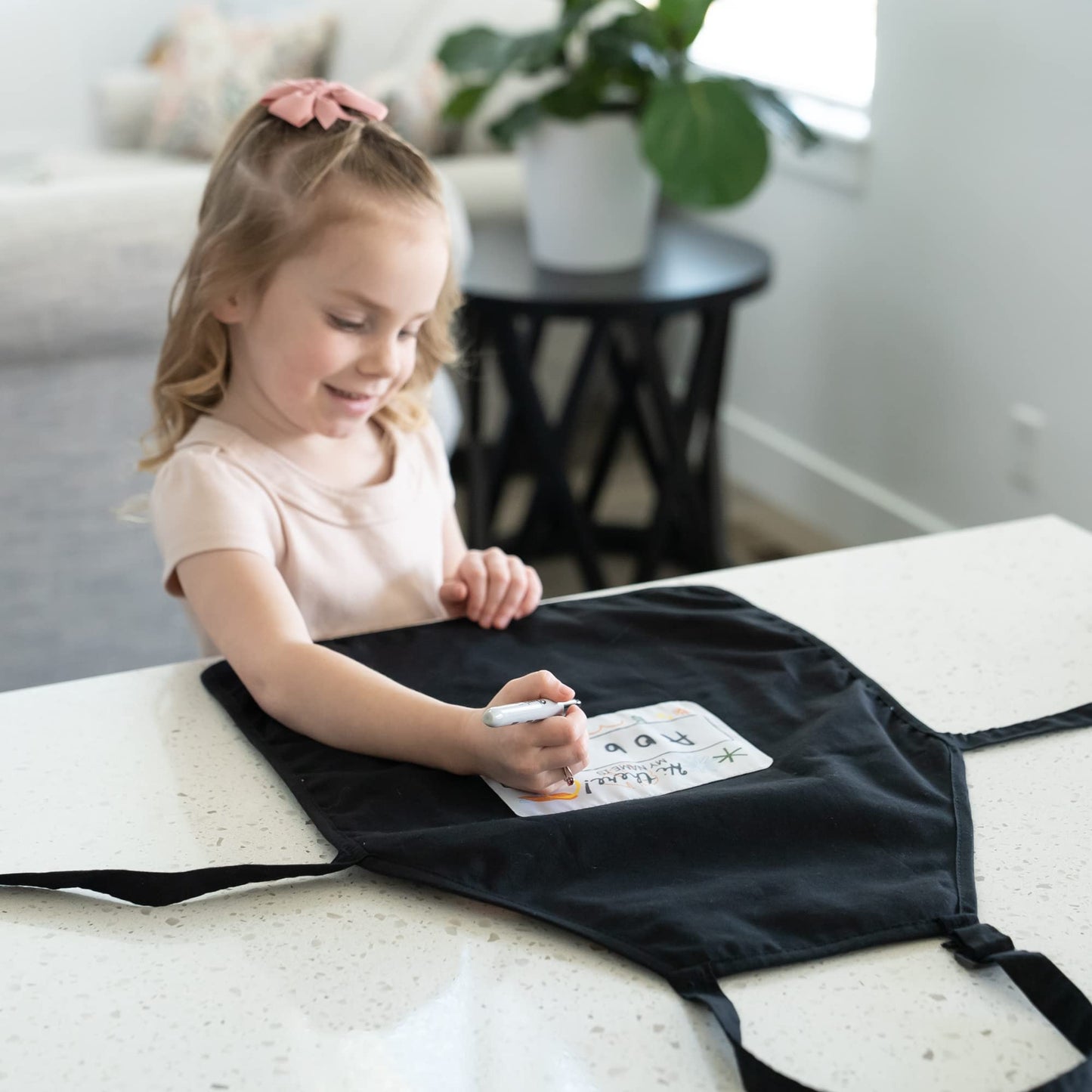 Babyboet Kids Apron For Girls And Boys Apron For Kids Toddler With Pocket For Painting Cooking Baking Art Gardening Craft (Anima