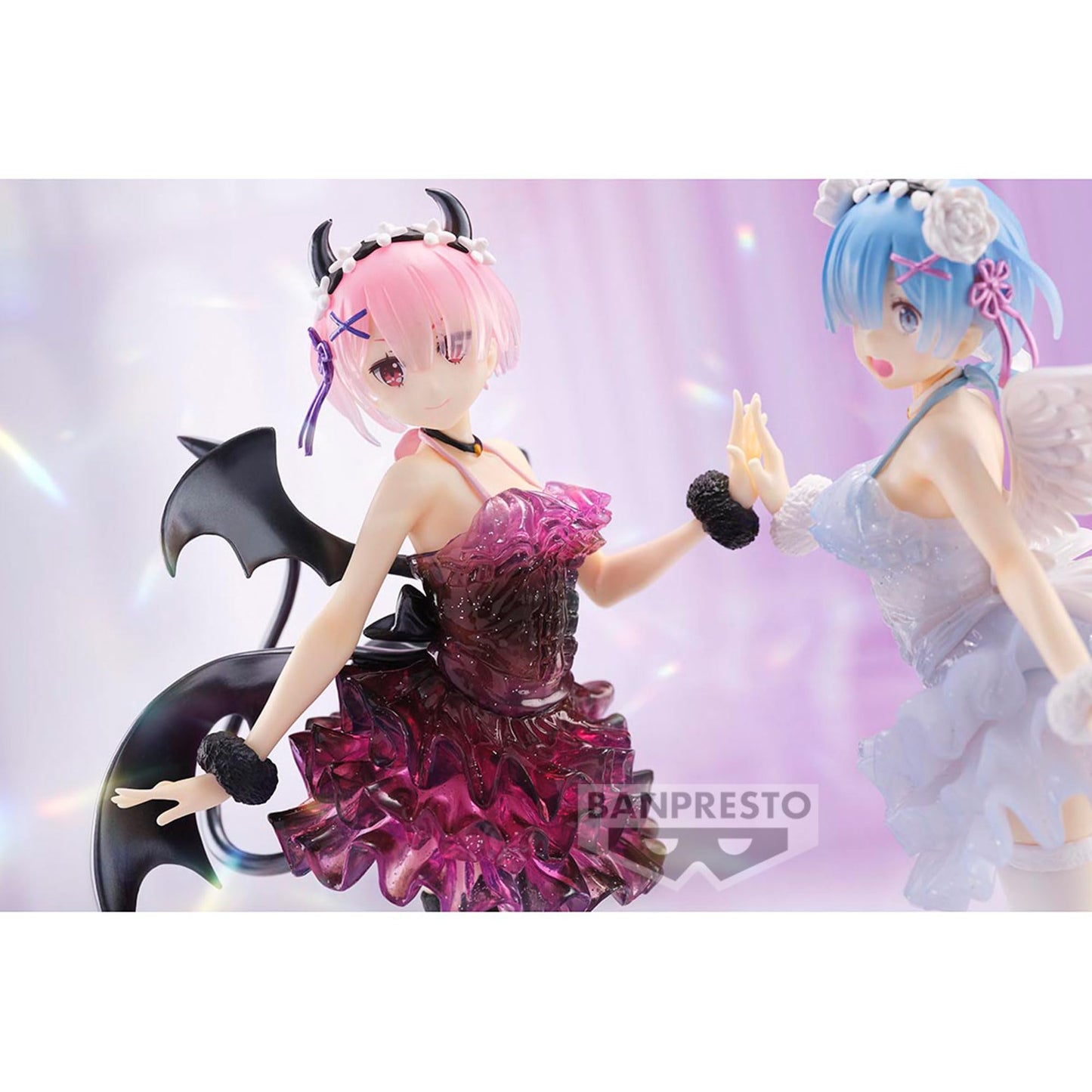 Banpresto - Re:Zero-Starting Life in Another World - Ram Special Color ver. -Clear & Dressy-, Bandai Spirits Espresto Figure