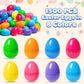 Jumlys 1500 Pcs 2.4'' Plastic Easter Eggs, Empty Fillable Colorful Easter Eggs With Hinge, Perfect For Easter Hunt, Basket Stuff