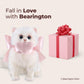 Bearington Pretty Kitty Stuffed Cat, 10 Inch Kitten Stuffed Animal