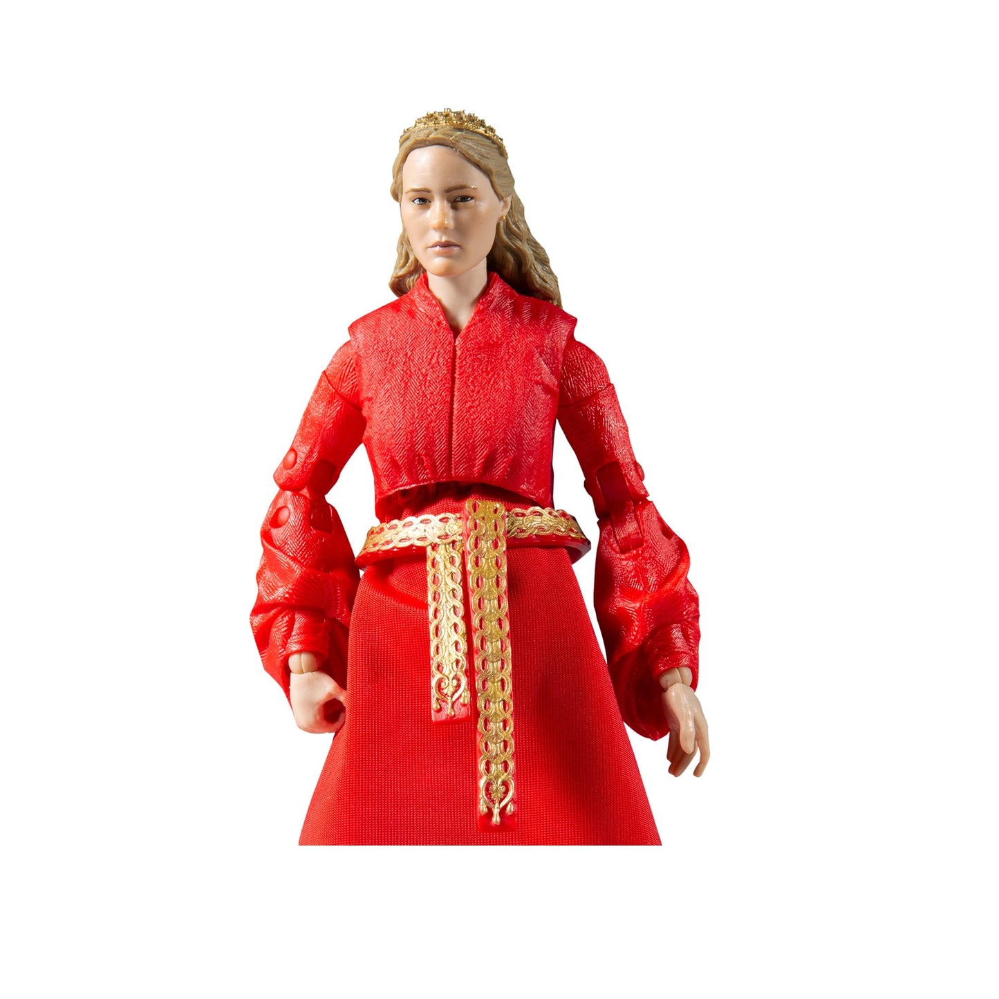 McFarlane Toys Princess Buttercup 7" Action Figure - Red Dress, Plastic, Multicolored, Model 12321