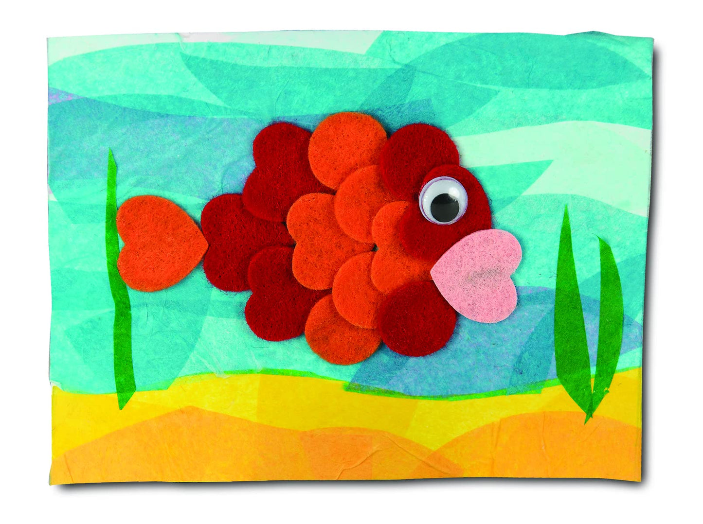 Roylco Felt Shapes, Assorted